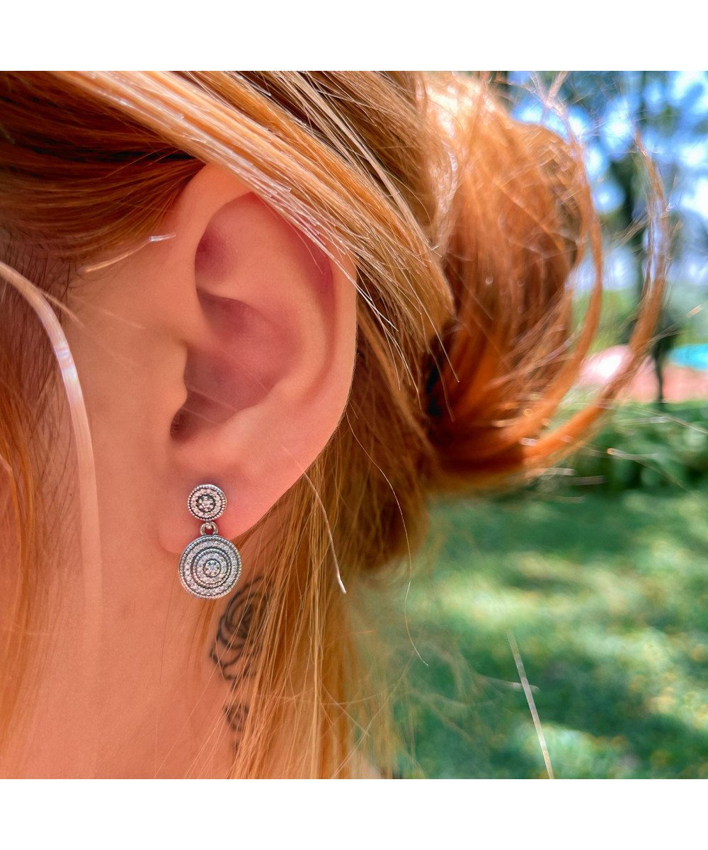 Brinco de Prata Radiante Elegância Esterlina
