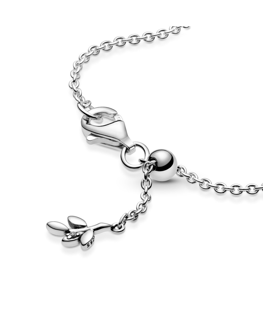 Pulseira de Prata Coração Arvore da Família