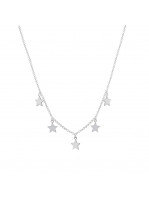 Chocker de Prata Life Estrelas