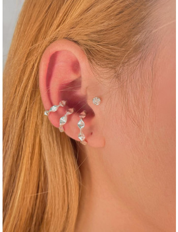 Piercing de Prata Juliette Kit Trio