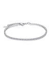 Pulseira de Prata Riviera Cristal